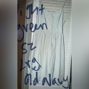 Light green old navy new sundress